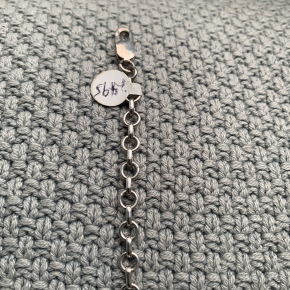 mystic topaz necklace plated in silver - Picture 5 of 5